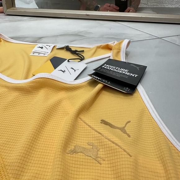 NWT RARE Limited Edition Tracksmith x Puma Speed City Mens Race Running Singlet - Picture 9 of 10